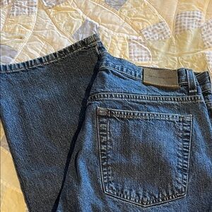 Calvin Klein Dark Blue Denim Pants